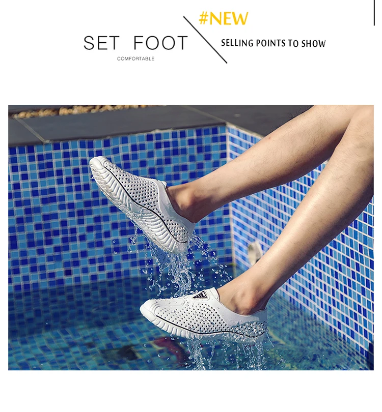 Pantufa De Unicornio сбалансированные Zapatos новые мужские кожаные сандалии мужская садовая обувь летние сандалии высококачественные дышащие сабо