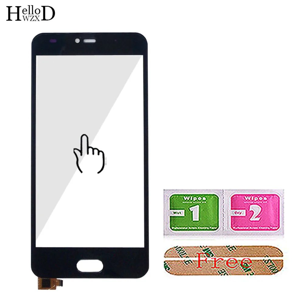 5.0" Mobile Touch Screen For Allcall Rio Touch Screen Digititer Sensor Touch Panel Glass TouchScreen Front Glass Tools 3M Glue
