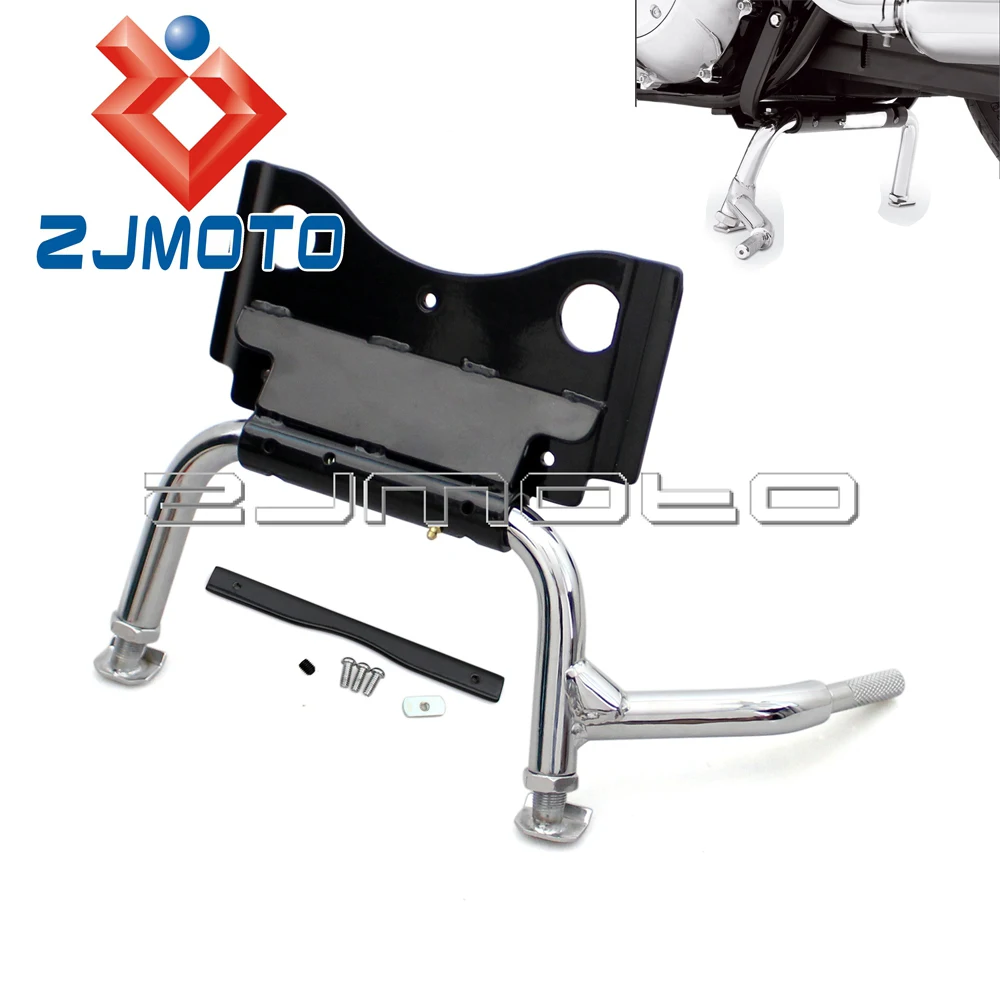 Steel Adjustable Center Stand For Harley Electra Glide Road King Street 09-Later Motorcycle Accessories Hardware Kit | Автомобили и