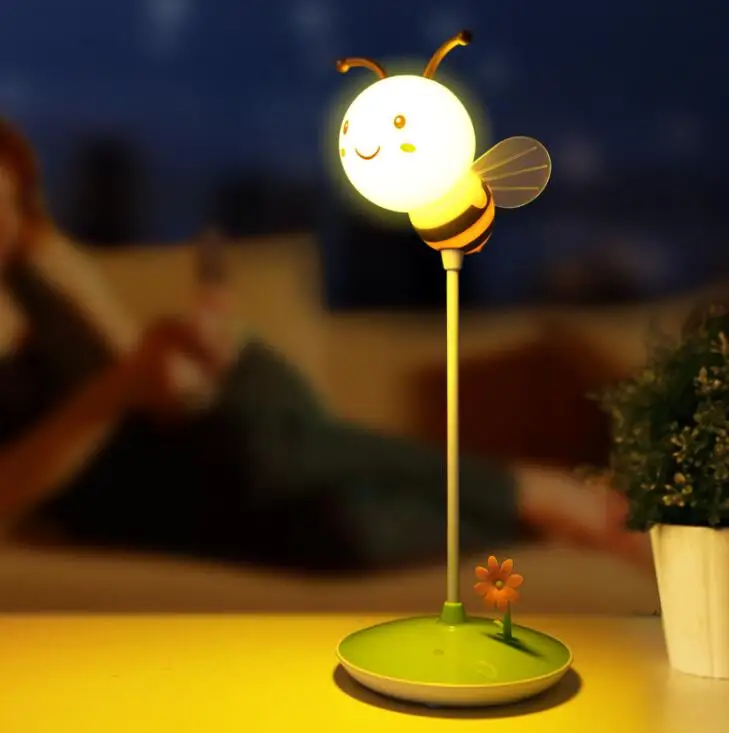 

Night light three-stage dimming and eye-care learning lamp novel and innovative 3D table lamp