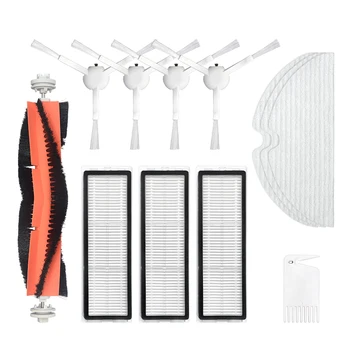 

12Pcs Main Brush Side Brush Filter Disposable Wipe Cleaning Tool for Xiaomi Dreame F9 Robot Vacuum Cleaner Accessory