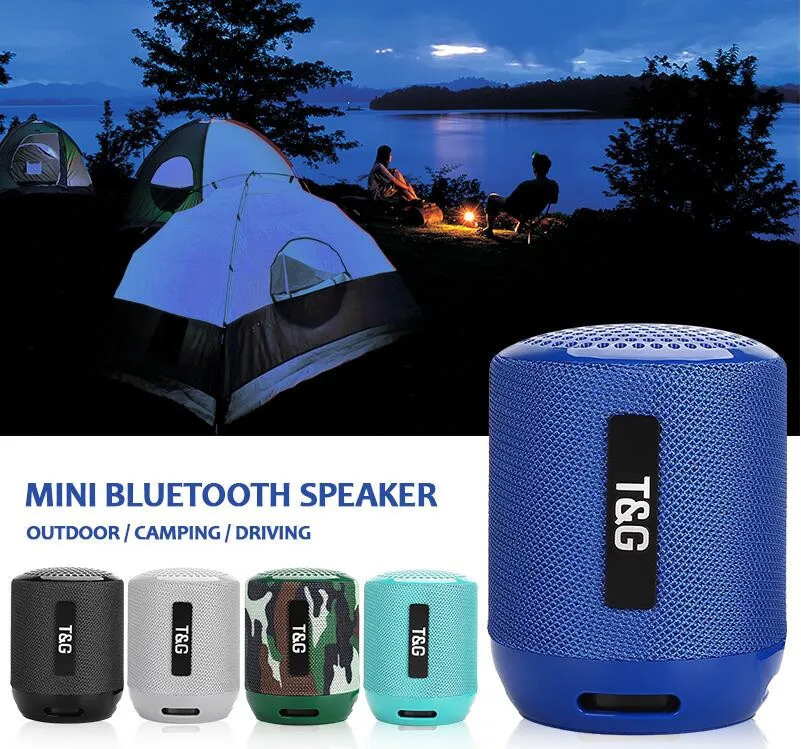 Портативная мини-Колонка TG129 с Bluetooth Беспроводная музыкальная колонка сабвуфером