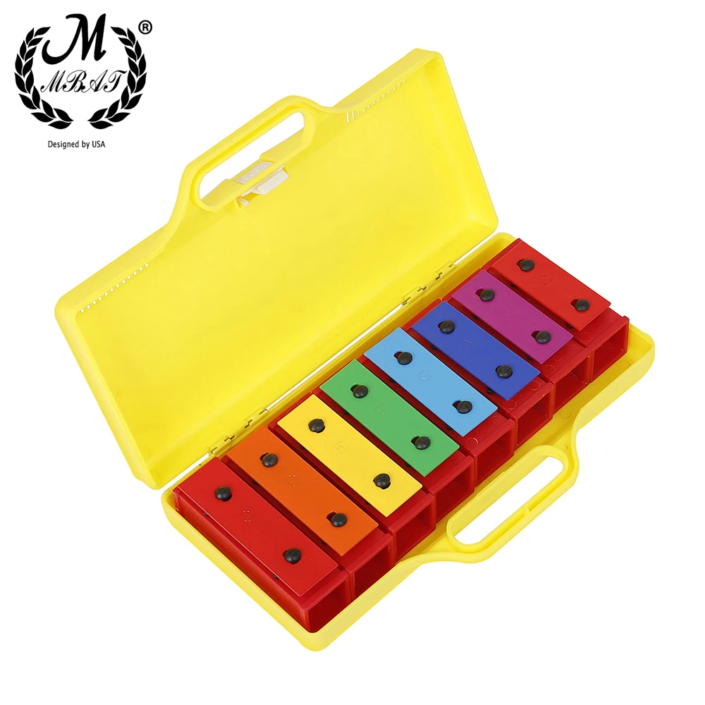 M MBAT Orff Octave Piano Eco-friendly Plastic Octave Piano Children's Early Learning Percussive Puzzle Music Toys