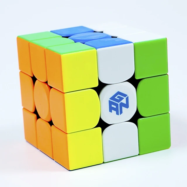 GAN354 V2 M Magnetic 3x3x3 Speed Cube 54mm Stickerless 3x3 Magic Cube Puzzle GAN 354 M 3x3 Cubo Magico kids Toys for Children 2