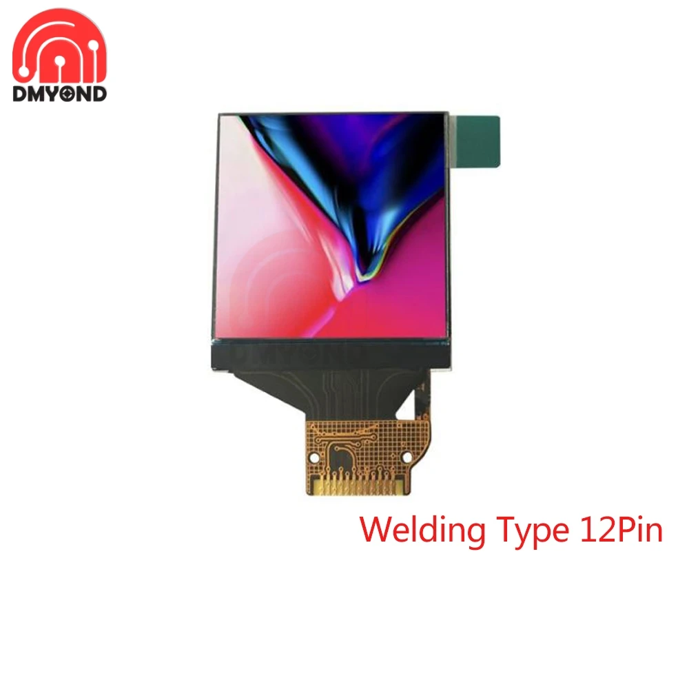 

New IPS 1.3 inch 3.3V SPI interface LCD Full Color TFT Display Screen ST7789 ST7789V Driver IC 240*240 12PIN Direct Welding Type