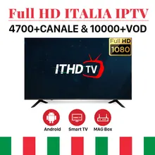 IPTV Italia Arabic France Spain Sweden IP TV Italy 1 Year ITHDTV Code IPTV M3U Portugal Belgium Canada Germany IPTV Subscription