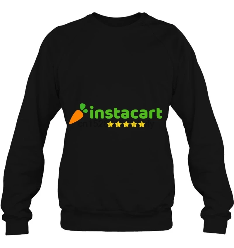 Мужская толстовка Instacart персональный покупатель женская уличная одежда