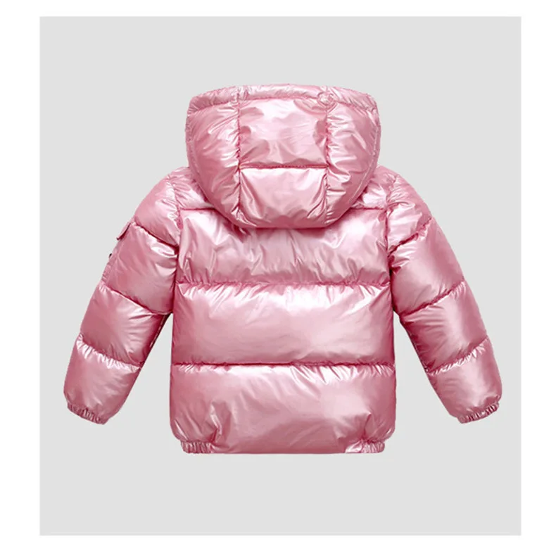 Куртки для девочек; Новинка года; детская осенне-зимняя одежда; теплые длинные пуховые хлопковые пальто с капюшоном для детей; верхняя одежда; водонепроницаемая одежда