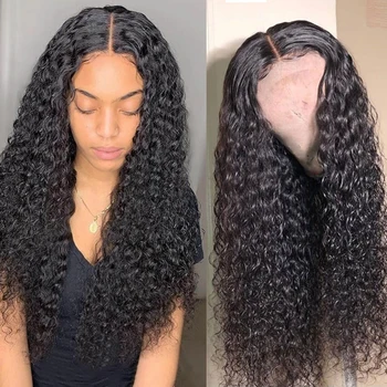 

Fureya Hair Curly Human Hair Wigs For Black Women Brazilian Glueless Full Lace Wigs Pre Plucked With Baby Hair