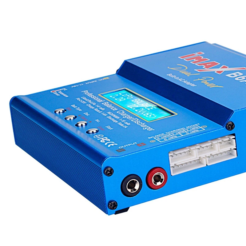 B6 AC IMAX мини 80 Вт 6A RC зарядное устройство Lipo батарея баланс зарядное устройство для дрона Nimh Nicd Батарея баланс зарядное устройство RC Dis зарядное устройство EU штекер