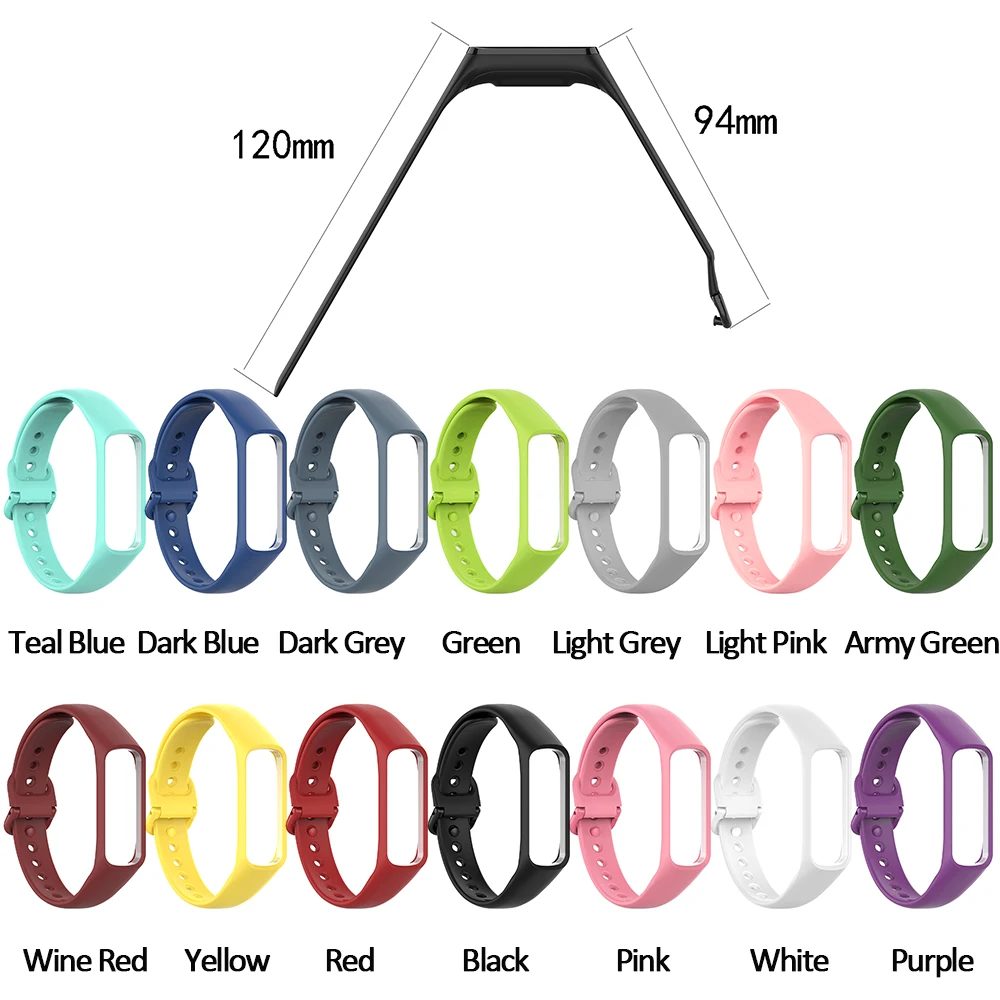 Strap For Samsung Galaxy Fit2 R220 Watch Band Bracelet Wrist Strap Replacement Metal Stainless Steel Strap ForGalaxy Fit 2 Hot S