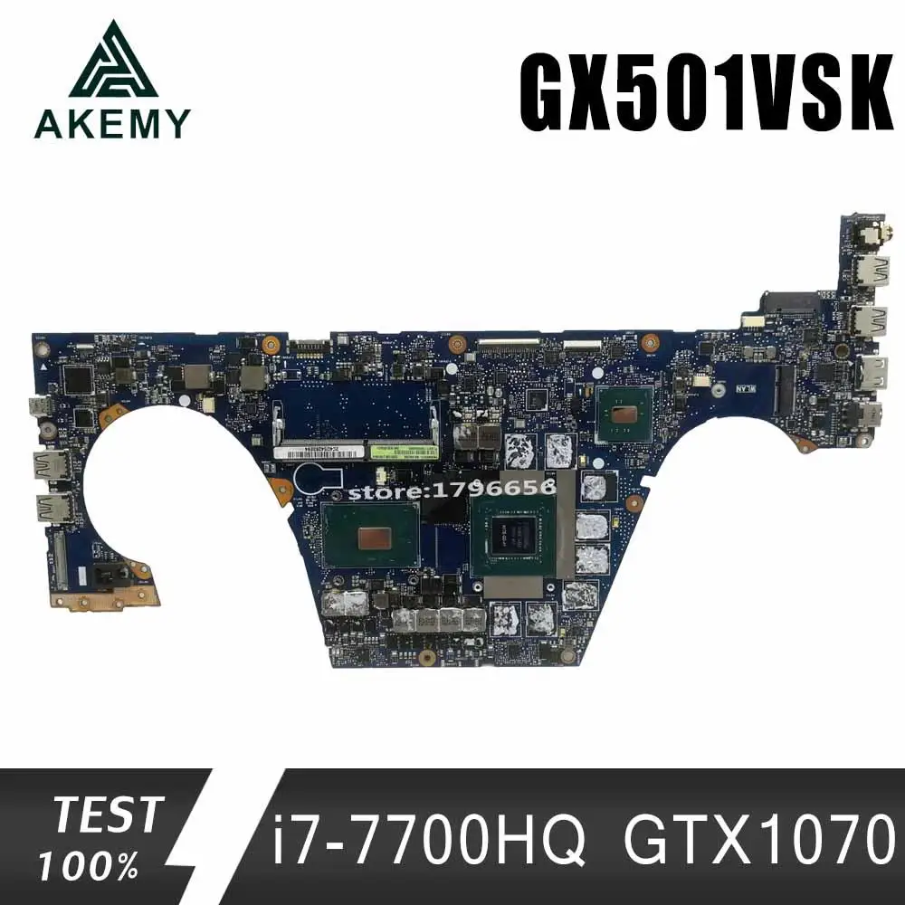 GX501VSK материнская плата i7 7700HQ GTX1070 для ROG ASUS GX501VI GX501VS ноутбука (обмен)!|Материнские