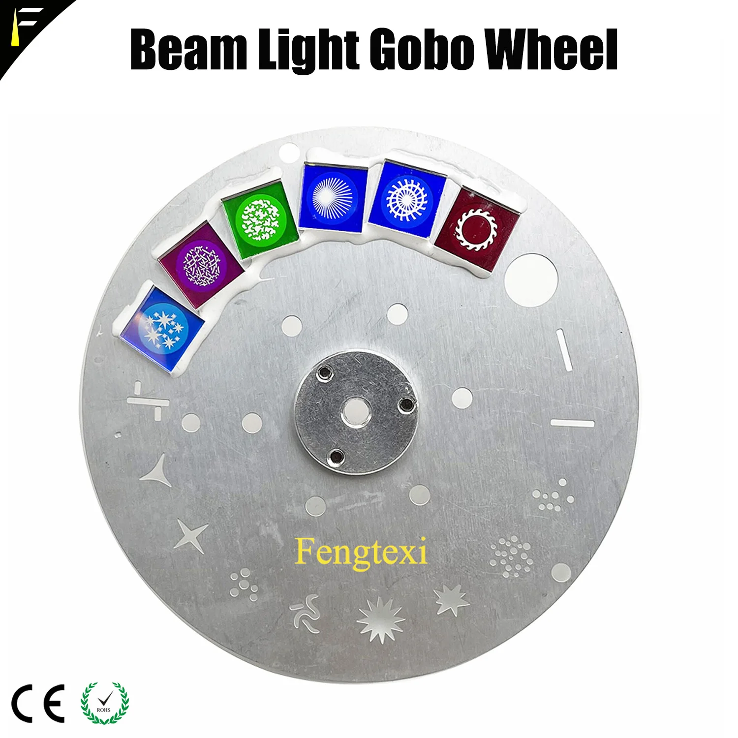 Dj Disco Stage Light 200W 5R 230W 7R Beam Light Pattern Disc Gobo Wheel Testa Mobile Luci Vetro Gobo Colore Ruota Ruota