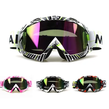 

Off road vehicle cross country ski glasses ATV mask motorcycle goggles MX protective glasses motorcycle goggles on helmet