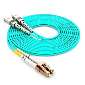 

SC/UPC-LC/UPC Multi-Mode OM3 Fiber Cable Multimode Duplex Fiber Optical Jumper Patch Cord 3M 5M 10M