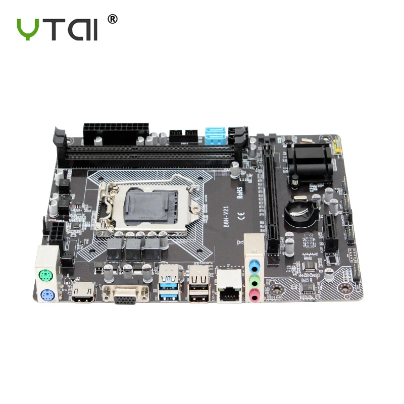 H81 motherboard B8H V21 LGA 1150 Desktop Board DDR3 Up to 16GB Memory usb3 0 Free 4