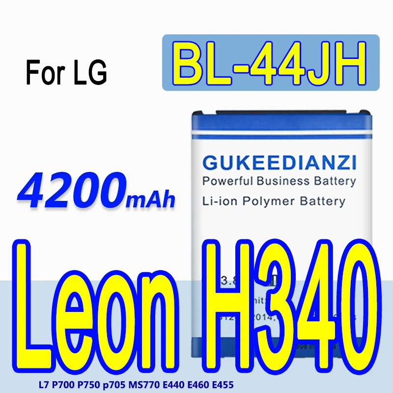 100% новый BL-44JH батарея для LG Optimus L7 P700 P750 p705 MS770 E440 E460 E455 мобильный аккумуляторные