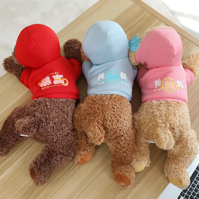 Realistic Teddy Dog Poodle Plush Toy - Perfect Holiday and Birthday Gift