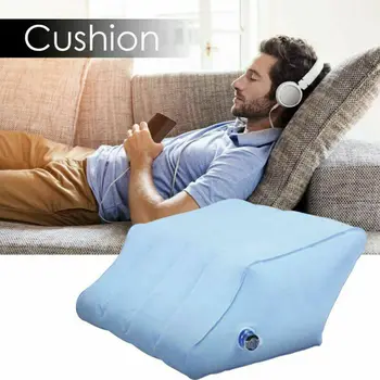 

2020 Soft Protecting Leg Foot Rest Raiser Support Pillow Portable Inflatable Cushion Plane Train Kids Bed Foot Rest