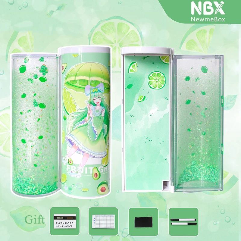 

пенал с калькулятором мультипликация пенал Kawaii пенал школьный кот пеналы newmebox пенал школьный для девочек школьные принадлежности пенал для карандашей pencil case многофункциональный пенал школьный пенал
