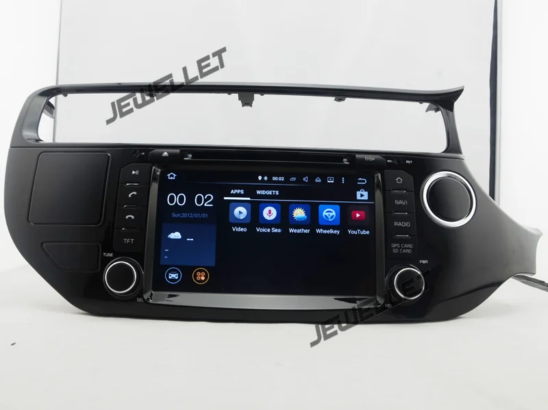 Восьмиядерный ips экран Android 9,0 автомобильный DVD gps Радио Навигация для Kia Rio, Pride RHD- с 4G/wifi DVR OBD 1080P