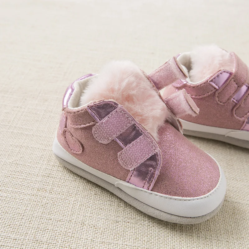 DB10962 Dave Bella зимняя детская спортивная обувь унисекс Повседневная однотонная обувь для новорожденных девочек и мальчиков