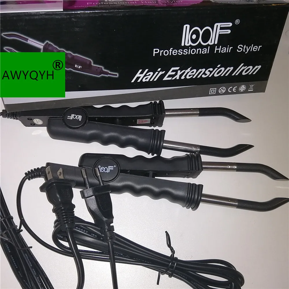Loof Hair Extension Iron Keratin Bonding Fusion Tools Fusion Heat