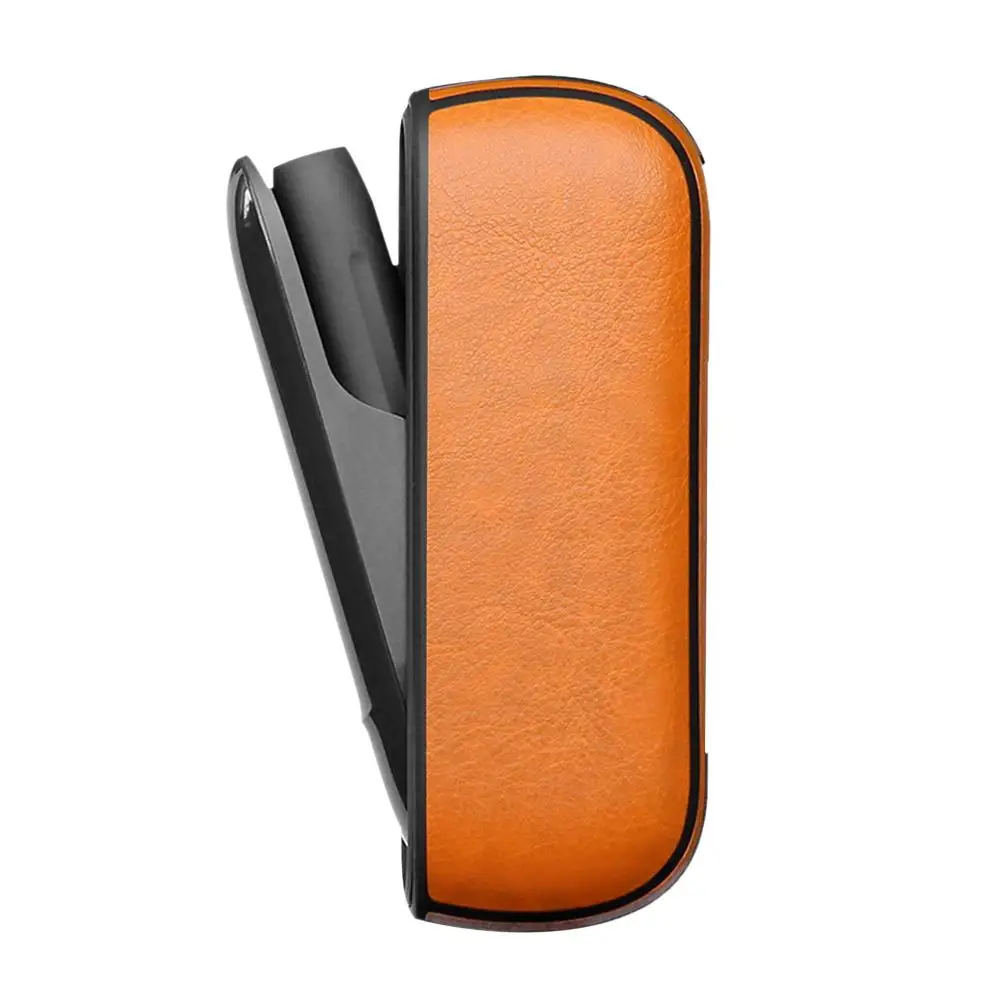 4 цвета анти-осенний защитный чехол аксессуары для электронных сигарет декоративная Защитная крышка для Iqos3.0 кожаный чехол - Цвет: Yellow