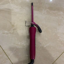 Men'S детские 9 мм щипцы для завивки цифровой дисплей ультра-тонкий Электрический рулон бар мини маленький Перми Электрический Керамический парикмахерский