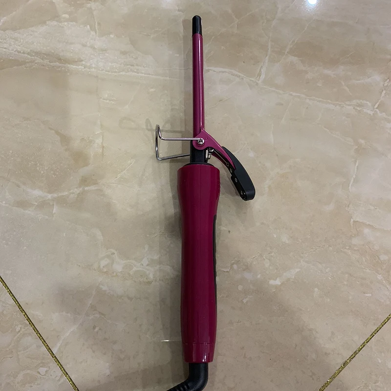 

Men'S Children'S 9 Mm Curling Rod Digital Display Ultra-Fine Electric Roll Bar Mini Small Perm Electric Ceramic Hairdressing