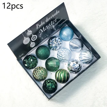 

12PCS Christmas tree ball Baubles Decoration Hanging Ornament Hot sale