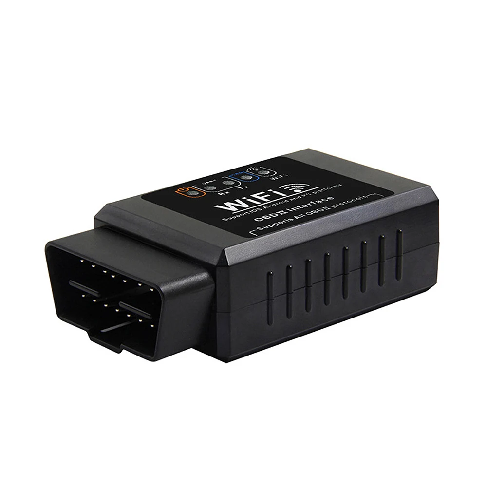 Автомобильный Wi-Fi OBD2 OBDII сканирующий инструмент сканер диагностический инструмент проверка двигателя авто elm 327 wifi 1,5 OBDII Автомобильный сканер для считывания кода