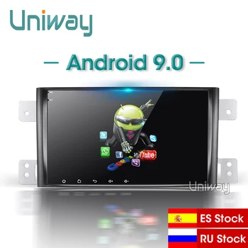 

Uniway WT332 android 9.0 car dvd gps DSP for suzuki grand 2006-2011 vitara multimedia car radio stereo gps with steering wheel