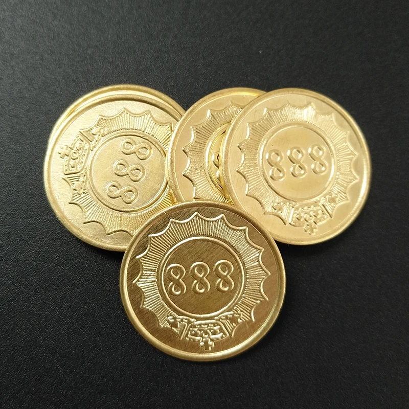 Игровой жетон из латуни 10 шт. 23*1 85 мм|Игры с монетами| |