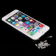 100 шт 3,5 мм Противопылевой разъем для наушников для iPhone 5S 6 6S 7 Plus LX9A