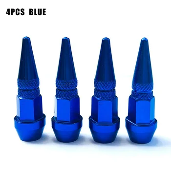 

4pcs set Tire valve Stem covers 45MM Spike Wheel Air Dust Cap High quality