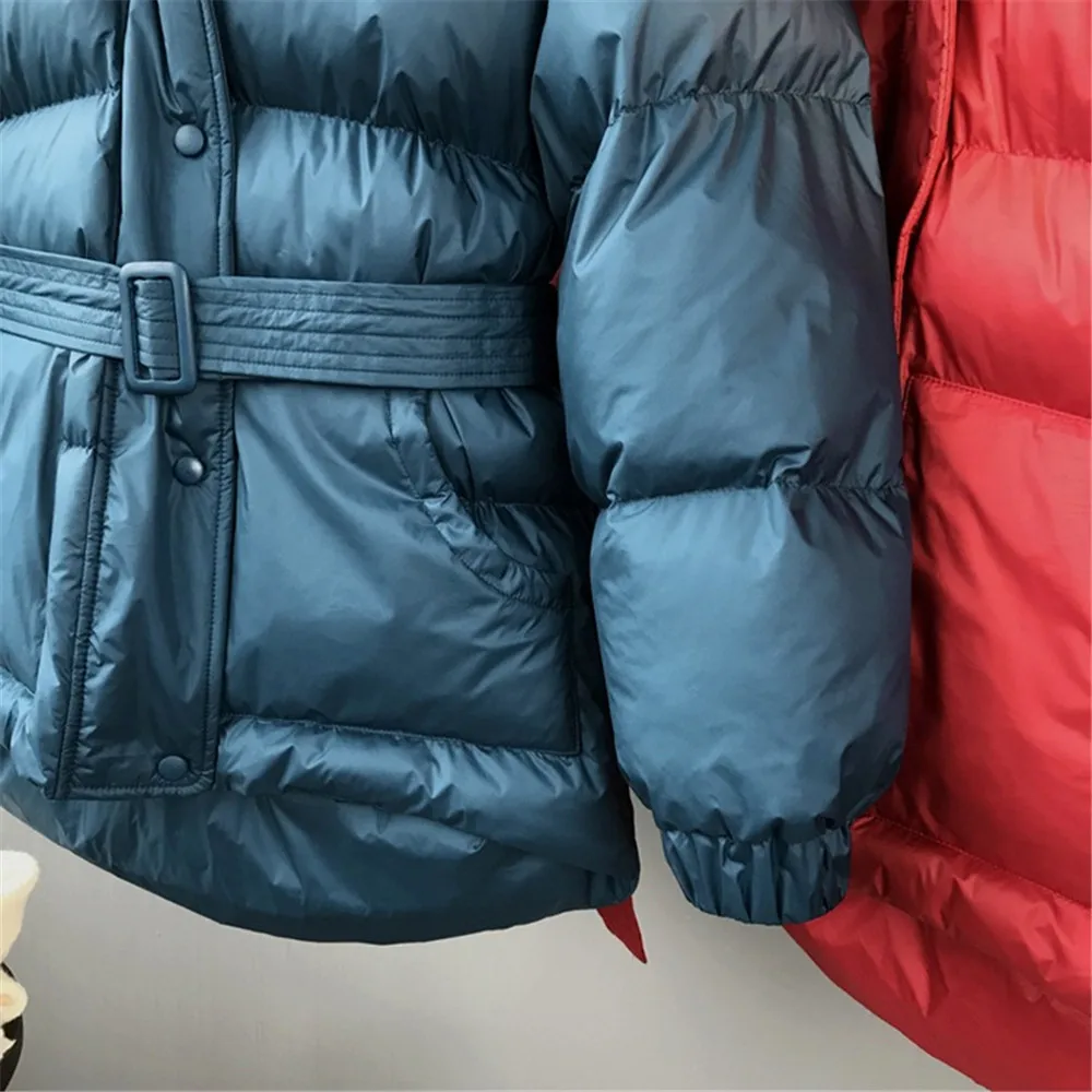 Winter Thicken Coats Women Parkas 2019 New Casual Hooded Loose Down Jacket Female Warm Cotton Padded Winter Coat Women Z1350 (14)