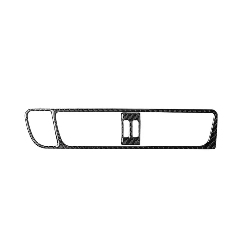 

Auto Accessories Interior Carbon Fiber Car Air Conditioning Panel Trim Stickers Navigation Frame Decor Covers For audi Q5 S W91F