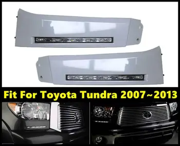 

Car LED Daytime Running Lights DRL Fog Lamp High Power 12V LED For Toyota Tundra 2007~2013 Sequoia 2008+