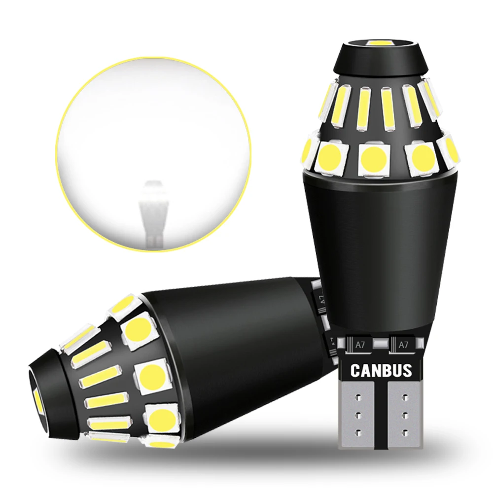 2 шт. T15 W16W 1800Lm светодиодный Canbus лампы 920 912 4014SMD белый 12V24V фонарь заднего хода для BMW