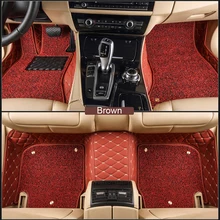 Дополнительный ворс из ПВХ для автомобильных ковриков по индивидуальному заказу в соответствии с каждой моделью легко чистится для автомобиля kia rio 3 mazda CX-5 ford fusion camry 40 киа рио volvo v50 chrysler 300c