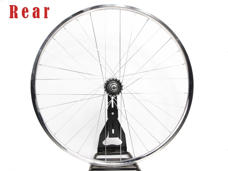 700C велосипедная оправа fixie велосипедная оправа колеса с шинами серебристого цвета 20 мм колесо Односкоростной велосипед Винтажный велосипед с фиксированной передачей алюминиевый сплав