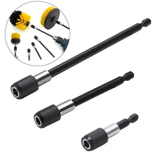 Hex Shank Quick Change Lever Screwdriver Magnetic Bit Holder With Scratch-resistant Abrasion-resistant Stable Adjustable Collar