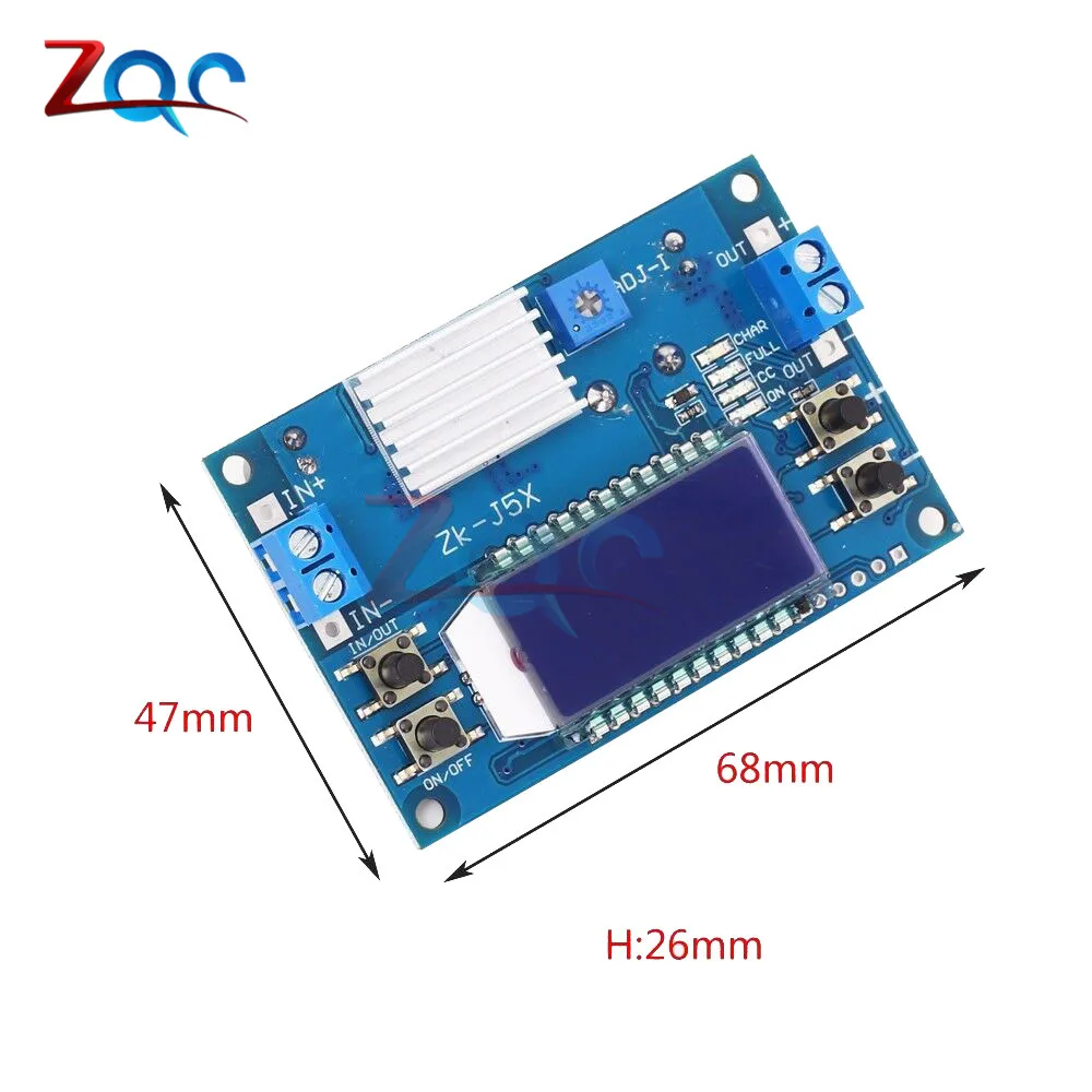 6.5 -36v para 1.2-32v 5a cc cv com estojo