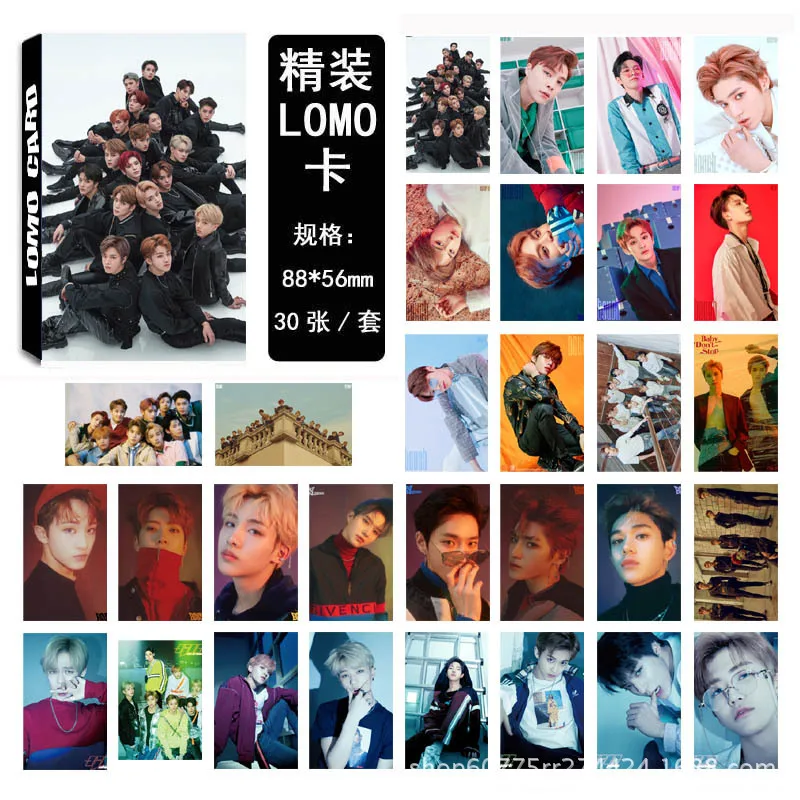 

30Pcs/set K-POP NCT 127 Photocard Good quality K-pop NCT U DREAM HD Lomo Cards Fashion new arrivals