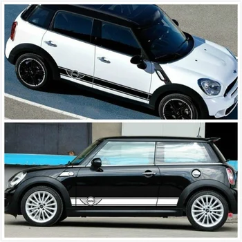 

For Side Skirt Graphic Decal Sticker For BMW mini Auto Decor Car Vinyl Whole Body