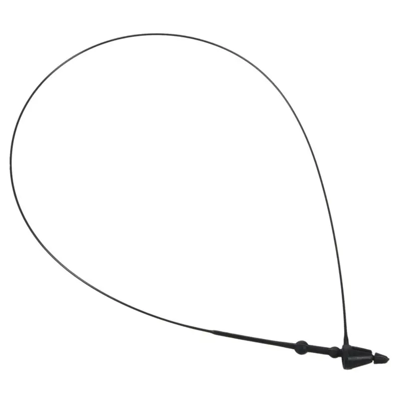 Quality 7 inch 1000 Pcs Black Snap Lock Pin Loop Plastic Tag Fastener