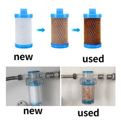 Cotton Shower Filter Element Small Household Activated Carbon Filter Shower Water Heater Faucet Washing Machine Kitchen