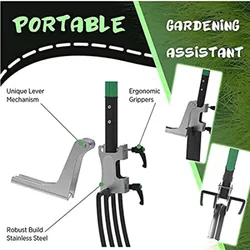 Outils de jardinage pour la maison, pied extracteur de mauvaises herbes, outils auxiliaires, Portable, jardin en plein air, jardin, outil de désherbage, outils de pelouse 