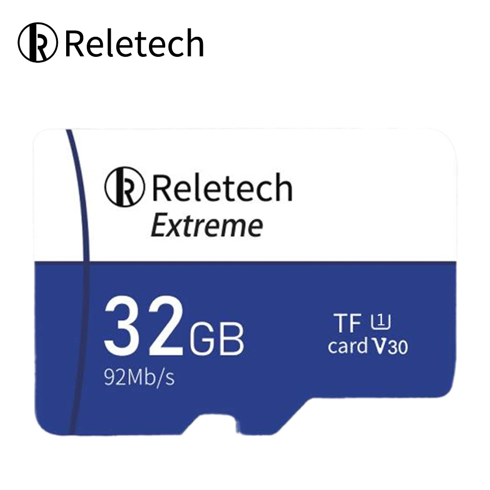 Reletech TF ī 64 ⰡƮ 128 ⰡƮ 32 ⰡƮ ִ 100 ްƮ/  Class10 ޸ ÷ ũ SD ī  4K HD ȭ/ī޶/